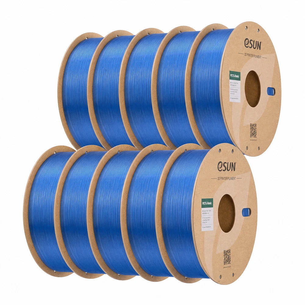 eSUN PETG-Basic 3D Filament 1.75MM 10KG 3D Printer Filaments For Bambu Lab 10PCS High Toughness PETG-Basic 3D DIY Material