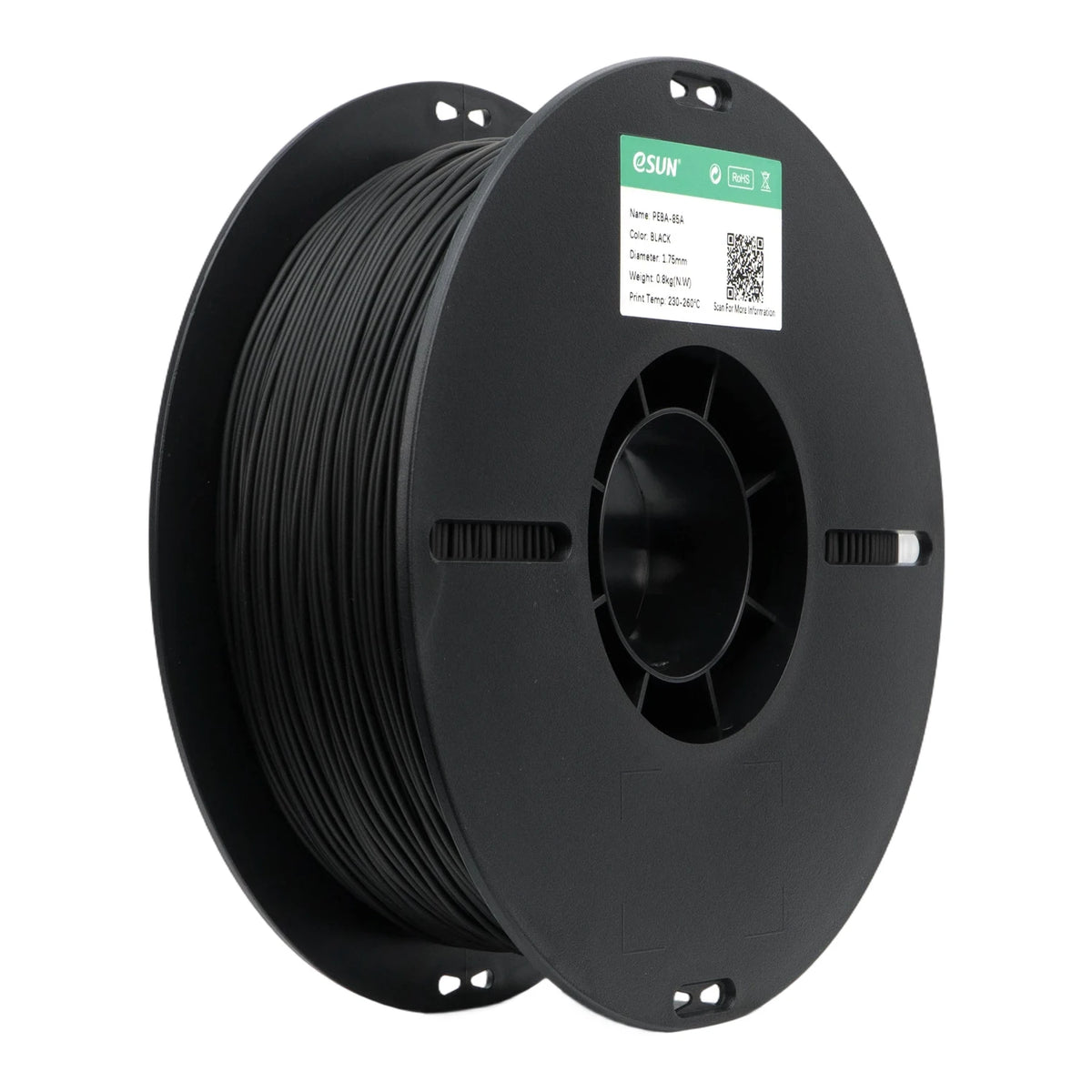 ESUN 3D Filament PEBA-85A 3D Printing Filament 0.8KG 1.75MM High Resilience PEBA-85A For Bambu Lab Cold Resistance PEBA Filament