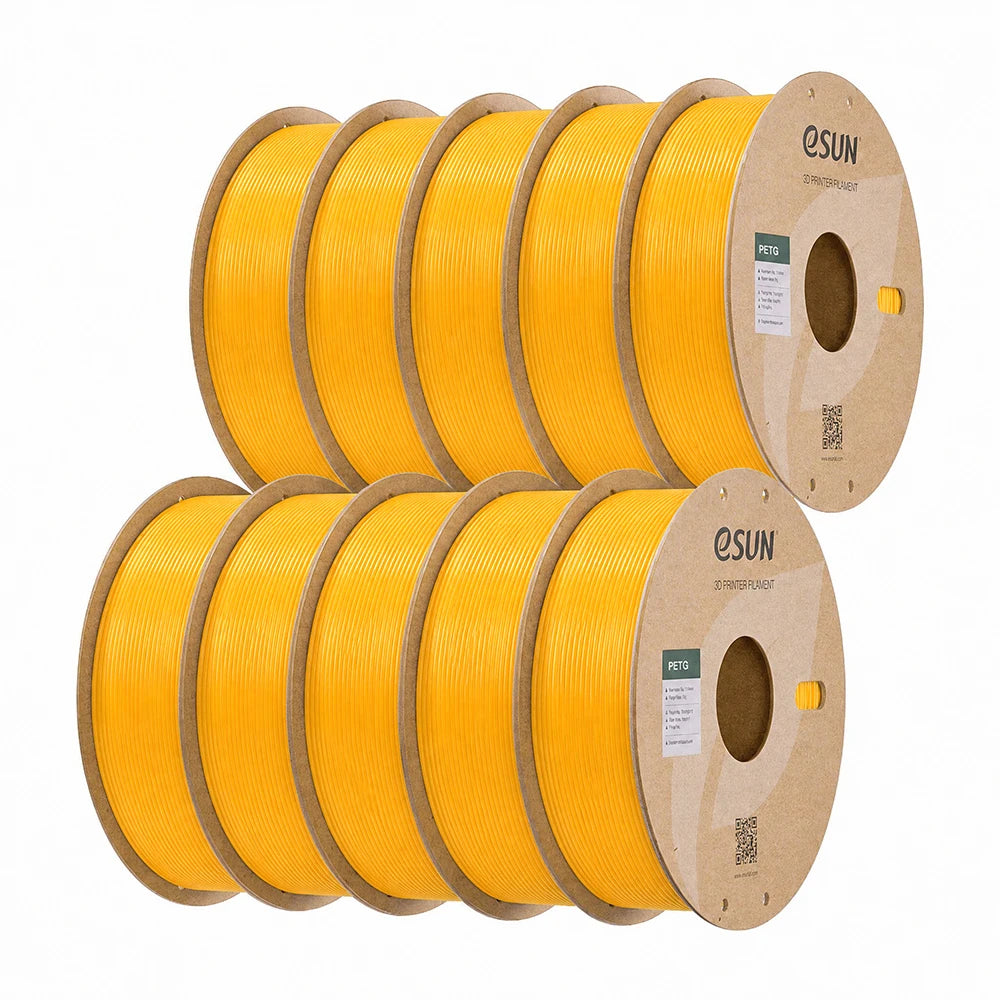 eSUN PETG 3D Filaments 10KG 1.75MM PETG 3D Printer Filaments For Bambu Lab Bundle 10PCS Toughness WaterProof PETG 3D Filaments