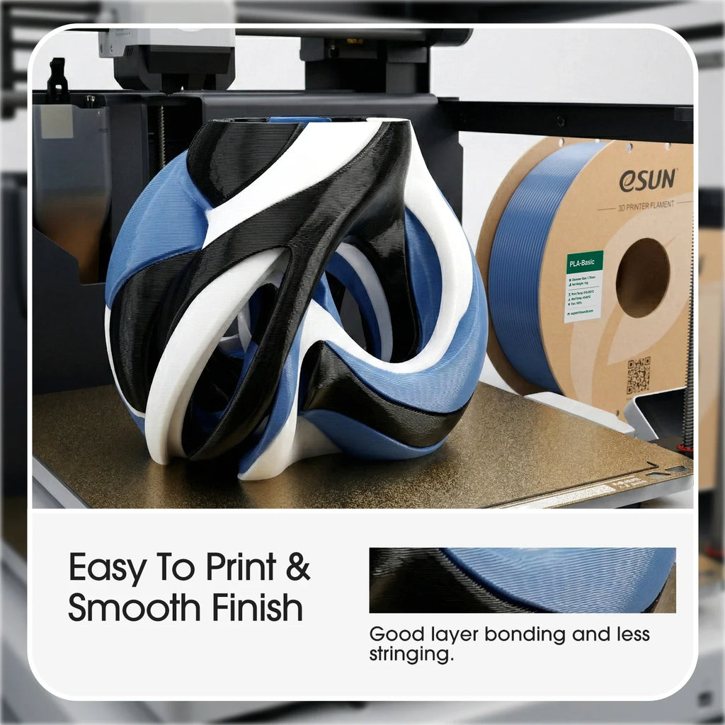 eSUN PETG-Basic 3D Filament 1.75MM 10KG 3D Printer Filaments For Bambu Lab 10PCS High Toughness PETG-Basic 3D DIY Material