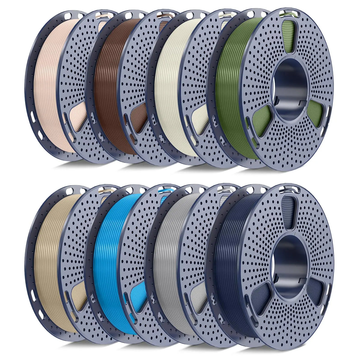 SUNLU Filament Silk PLA+/PETG/Rainbow Silk/Wood/PLA Mix Color 250g/roll 1.75mm Bundle Neatly Wound Individually Vacuum Packed