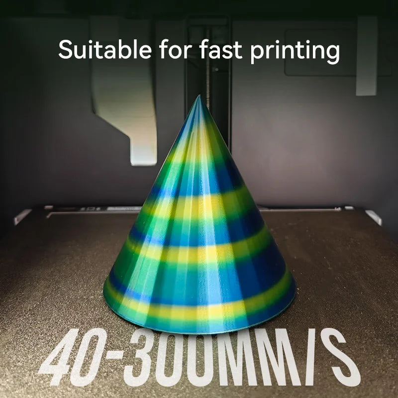 ESUN Silk Candy PLA Filament 1KG 1.75MM Silky Multicolored 3D Printer Filament Gradient Changing Silk Candy PLA 3D Filament