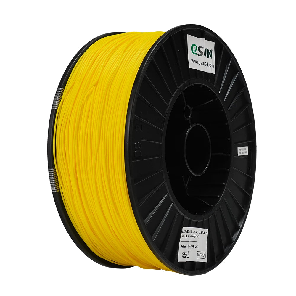 ESUN PLA Plus 3D Filament 3KG Roll 1.75MM High Speed Printing PLA+ For Bambu Lab Environment-Friendly PLA+ 3D Printing Material