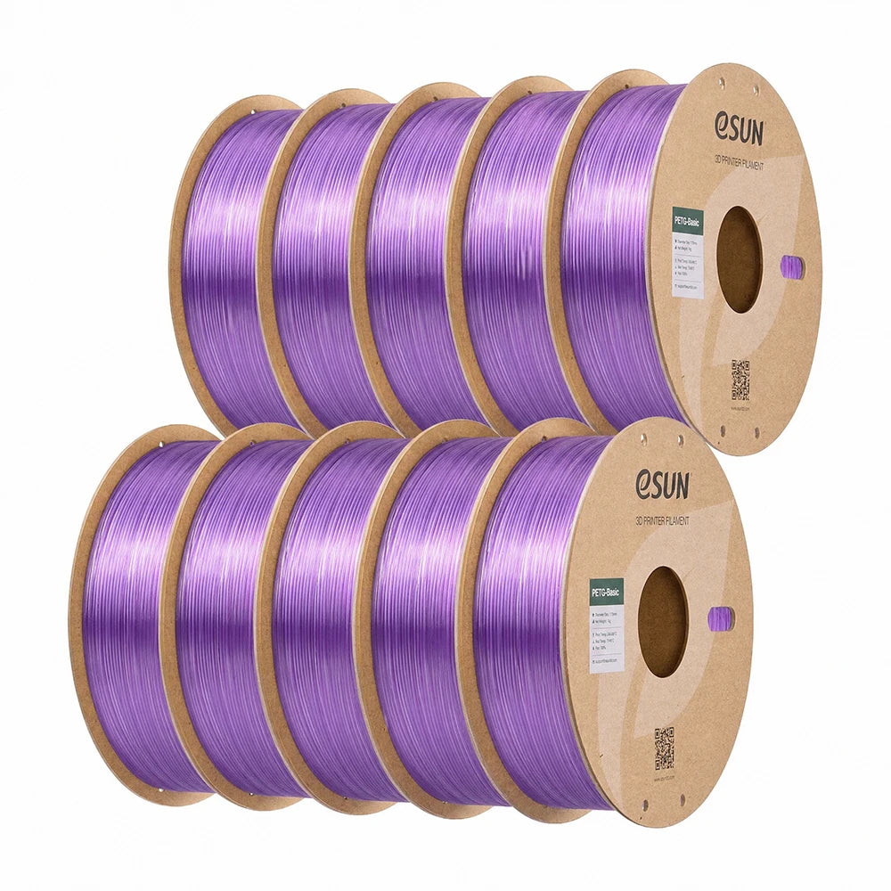 eSUN PETG-Basic 3D Filament 1.75MM 10KG 3D Printer Filaments For Bambu Lab 10PCS High Toughness PETG-Basic 3D DIY Material
