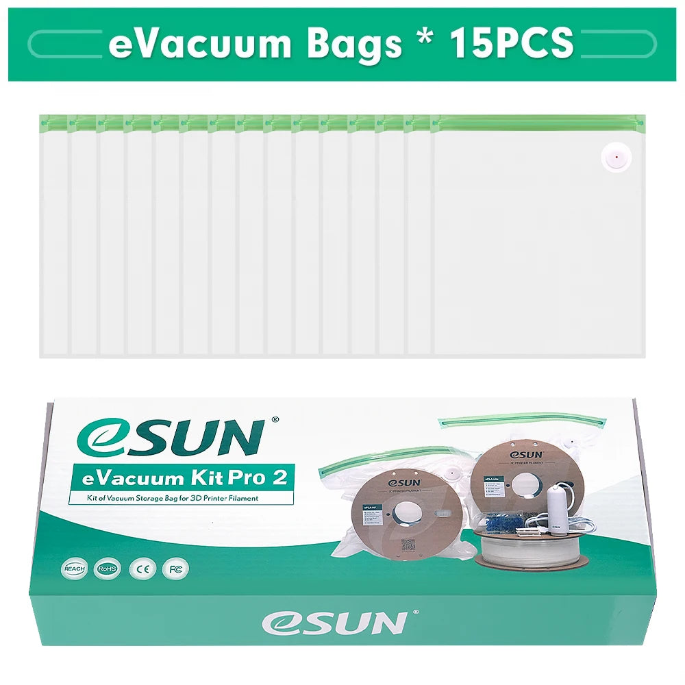 ESUN 3D Filament Dryer Box PLA+ PETG TPU 95A Storage Box Dry Holder EVACUUM KIT 3D Printing Accessories Dryer Box for Filament