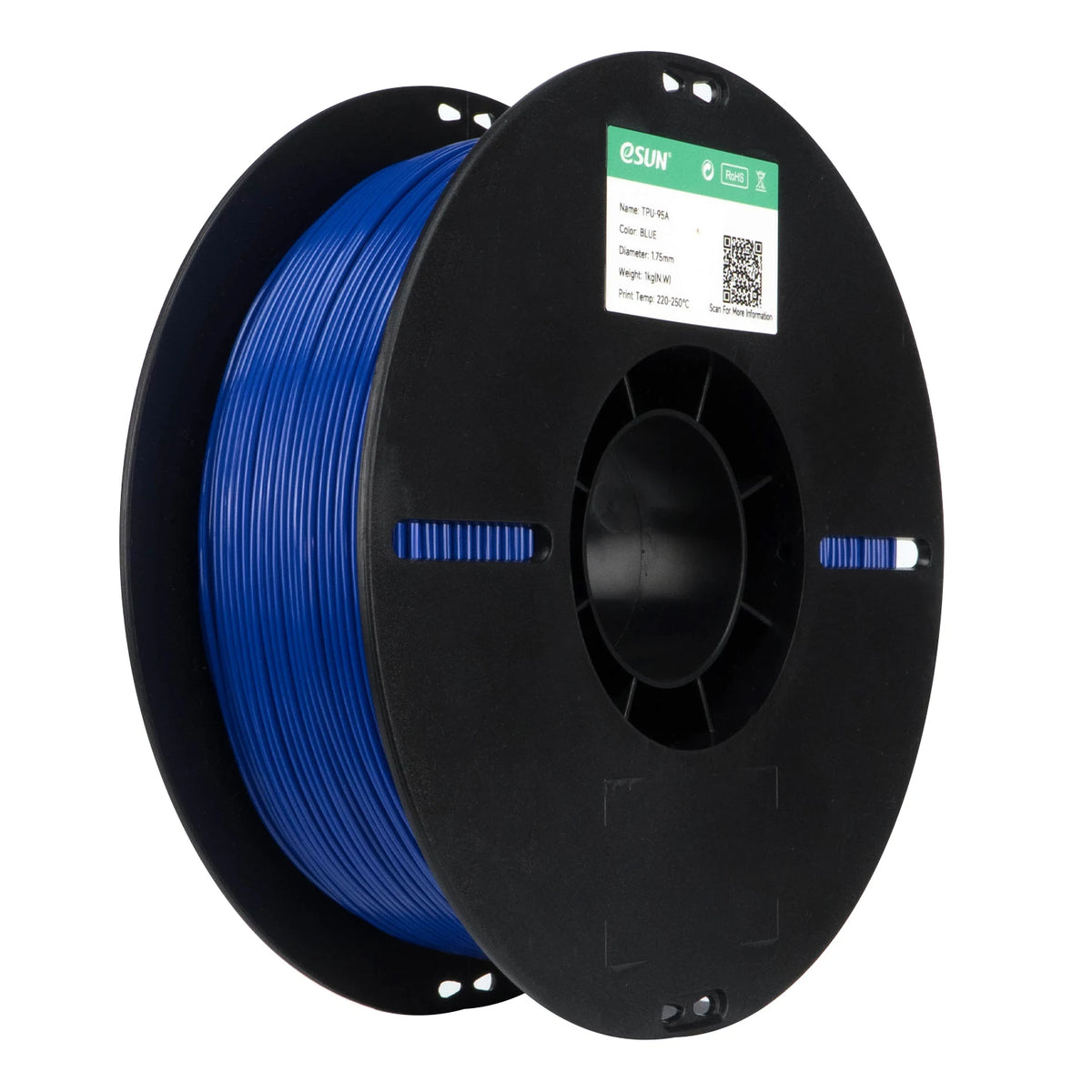 ESUN Flexible TPU Filament 1.75mm, TPU 95A 3D Printer Filament 1KG 2.2 LBS Spool 3D Printing Material For 3D Printers TPU 95A