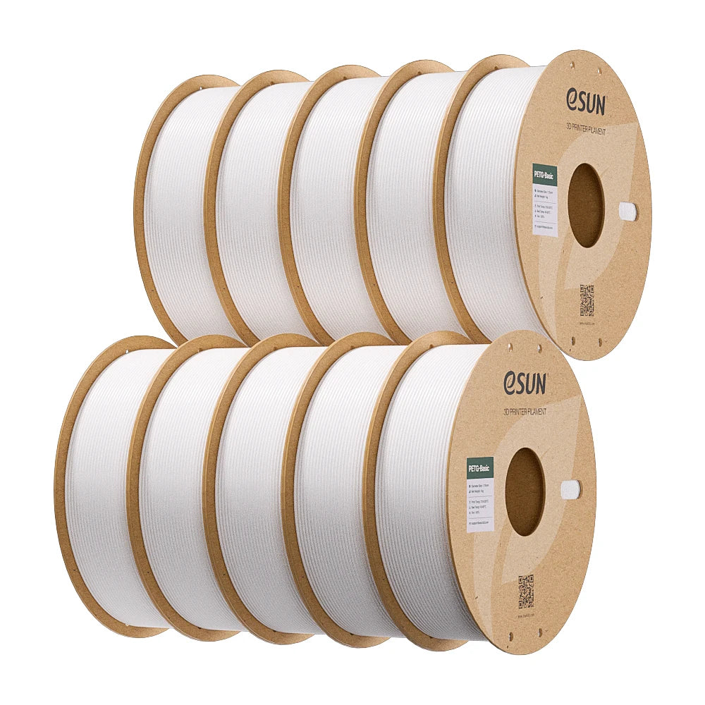 eSUN PETG-Basic 3D Filament 1.75MM 10KG 3D Printer Filaments For Bambu Lab 10PCS High Toughness PETG-Basic 3D DIY Material