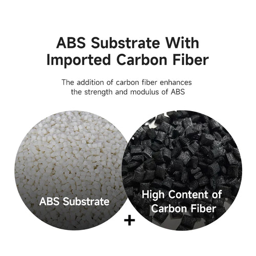 eSUN ABS-CF Carbon Fiber Reinforced ABS Filament 1.75mm (1KG) - High Heat & Structural Rigidity