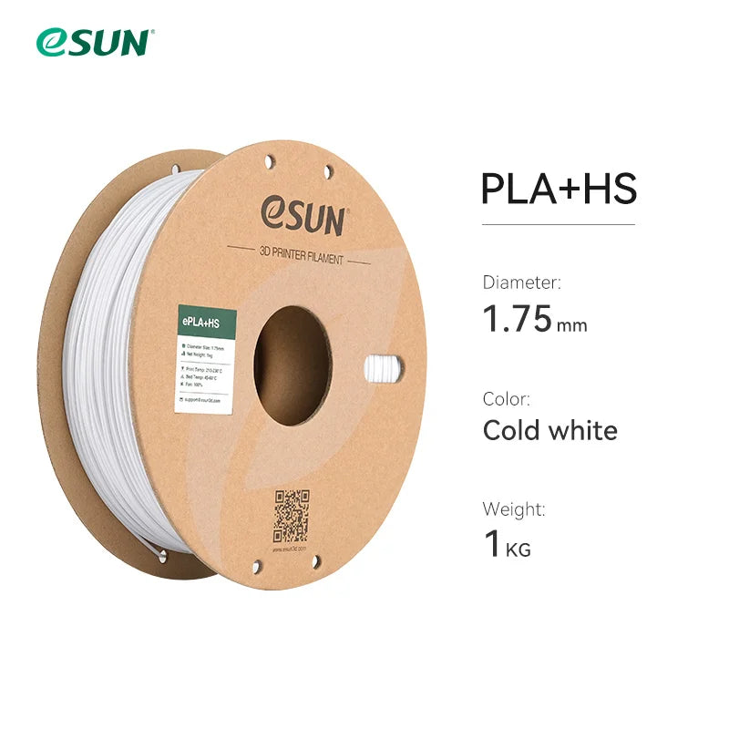 ESUN High Speed PLA+ 3D Printer Filament 1.75MM 1KG Fast Printing PLA+ 3D Filaments High Speed Printing PLA Plus For Bambu Lab