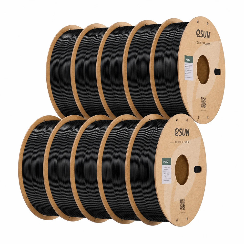 eSUN PETG 3D Filaments 10KG 1.75MM PETG 3D Printer Filaments For Bambu Lab Bundle 10PCS Toughness WaterProof PETG 3D Filaments