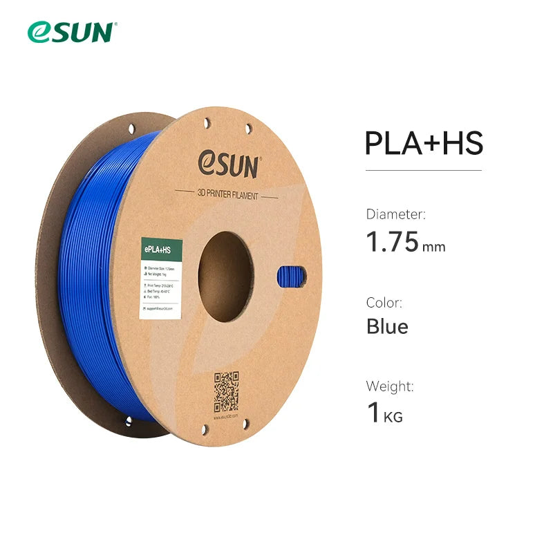 ESUN High Speed PLA+ 3D Printer Filament 1.75MM 1KG Fast Printing PLA+ 3D Filaments High Speed Printing PLA Plus For Bambu Lab