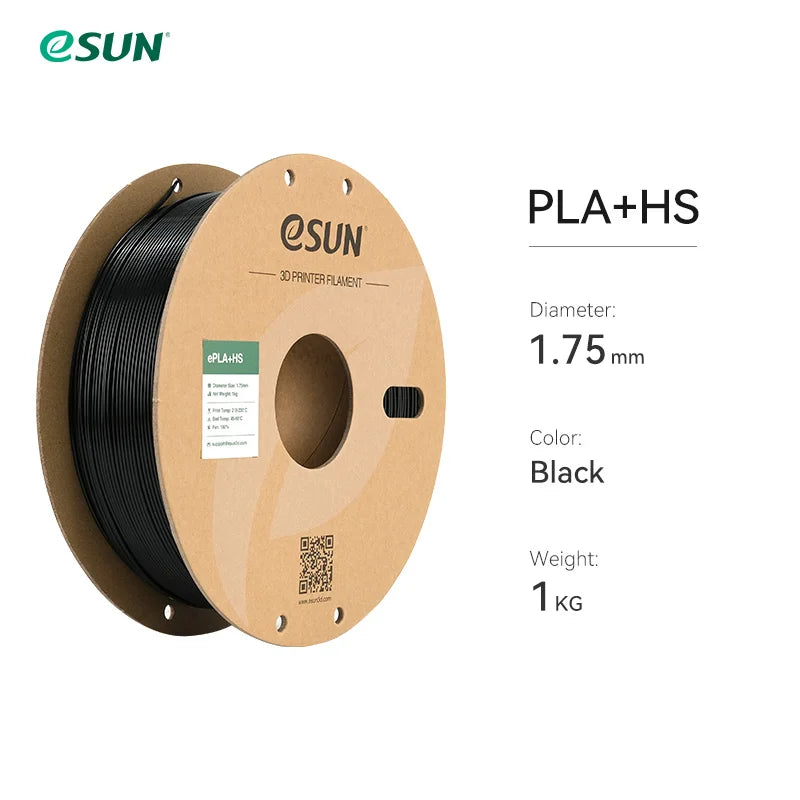 ESUN High Speed PLA+ 3D Printer Filament 1.75MM 1KG Fast Printing PLA+ 3D Filaments High Speed Printing PLA Plus For Bambu Lab