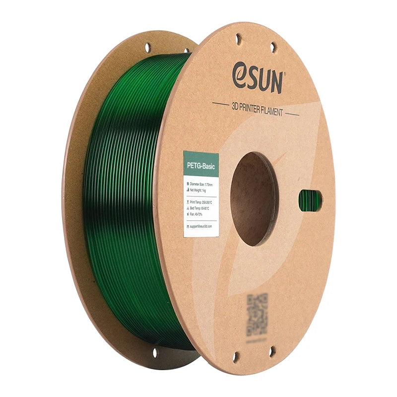 ESUN PETG 3D Printing Filaments 1.75MM 1KG PETG-Basic 3D Printer Filament High Toughness For Bambu Lab Basic PETG Filaments