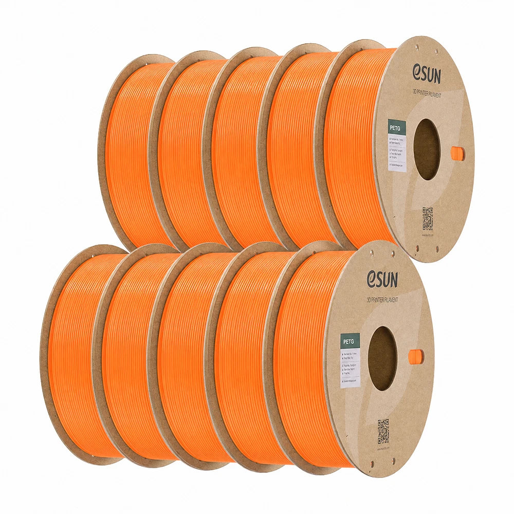 eSUN PETG 3D Filaments 10KG 1.75MM PETG 3D Printer Filaments For Bambu Lab Bundle 10PCS Toughness WaterProof PETG 3D Filaments