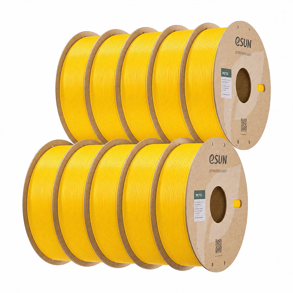 eSUN PETG 3D Filaments 10KG 1.75MM PETG 3D Printer Filaments For Bambu Lab Bundle 10PCS Toughness WaterProof PETG 3D Filaments