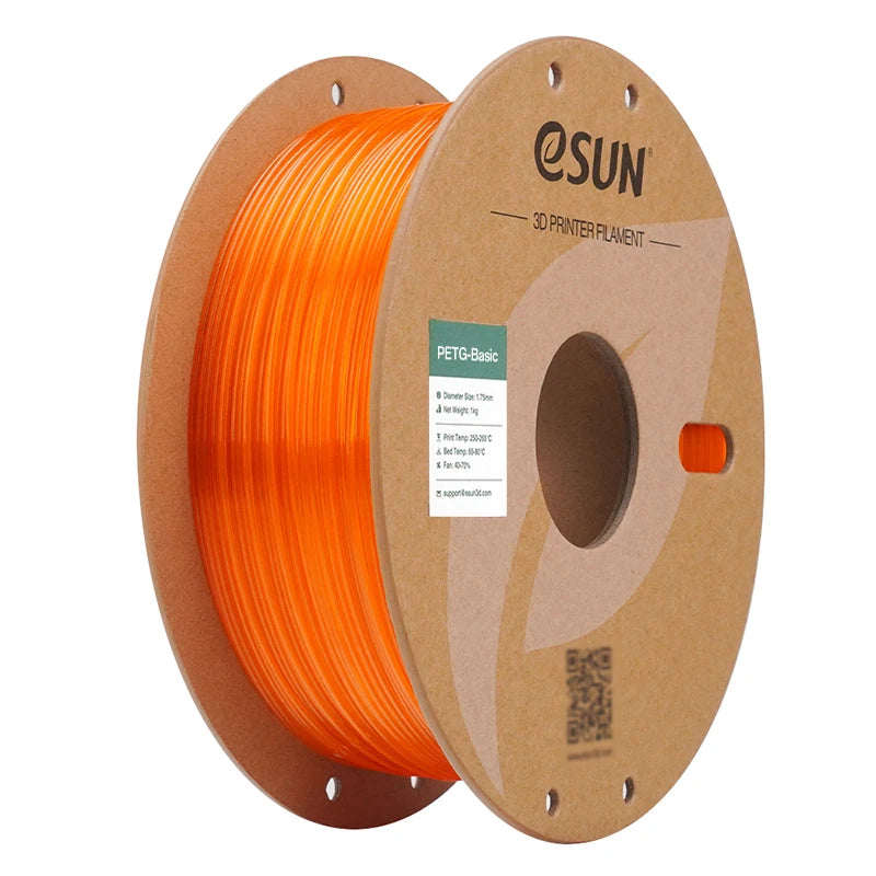 ESUN PETG 3D Printing Filaments 1.75MM 1KG PETG-Basic 3D Printer Filament High Toughness For Bambu Lab Basic PETG Filaments