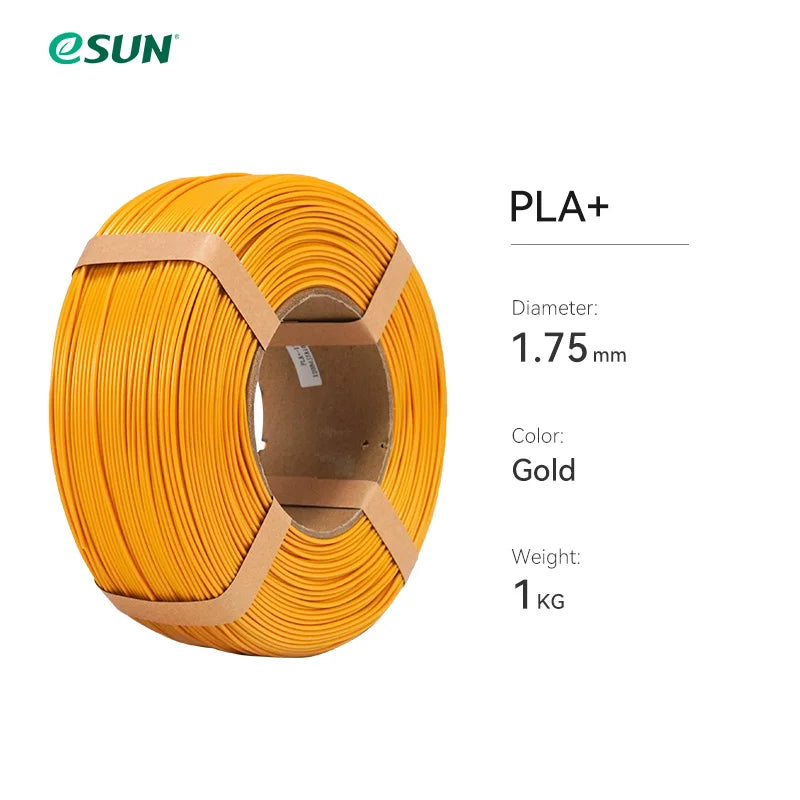 ESUN PLA+ 3D Filament 1.75MM 1KG Fast Printing PLA Plus for Bambu Lab 3D Printer Filament Without Spool PLA+ for 3D Printers