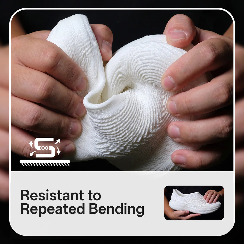 ESUN 3D Filament PEBA-90A 0.8KG 1.75mm High-elasticity PEBA 3D Printing Filament Cold Resistance Flexible PEBA-90A For Bambu Lab