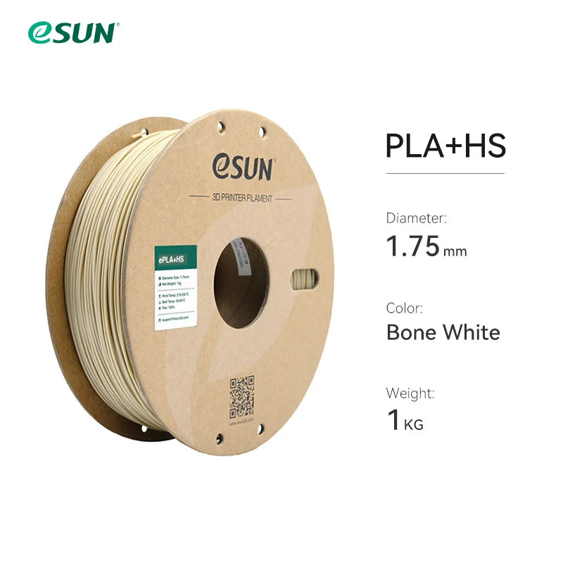 ESUN High Speed PLA+ 3D Printer Filament 1.75MM 1KG Fast Printing PLA+ 3D Filaments High Speed Printing PLA Plus For Bambu Lab
