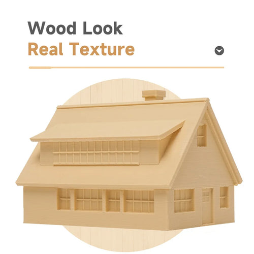 ESUN 3D Printer Filaments 1.75mm Wood PLA 1KG (2.2 LBS) Spool 3D Printing Material for 3D Printers Wood PLA Filament