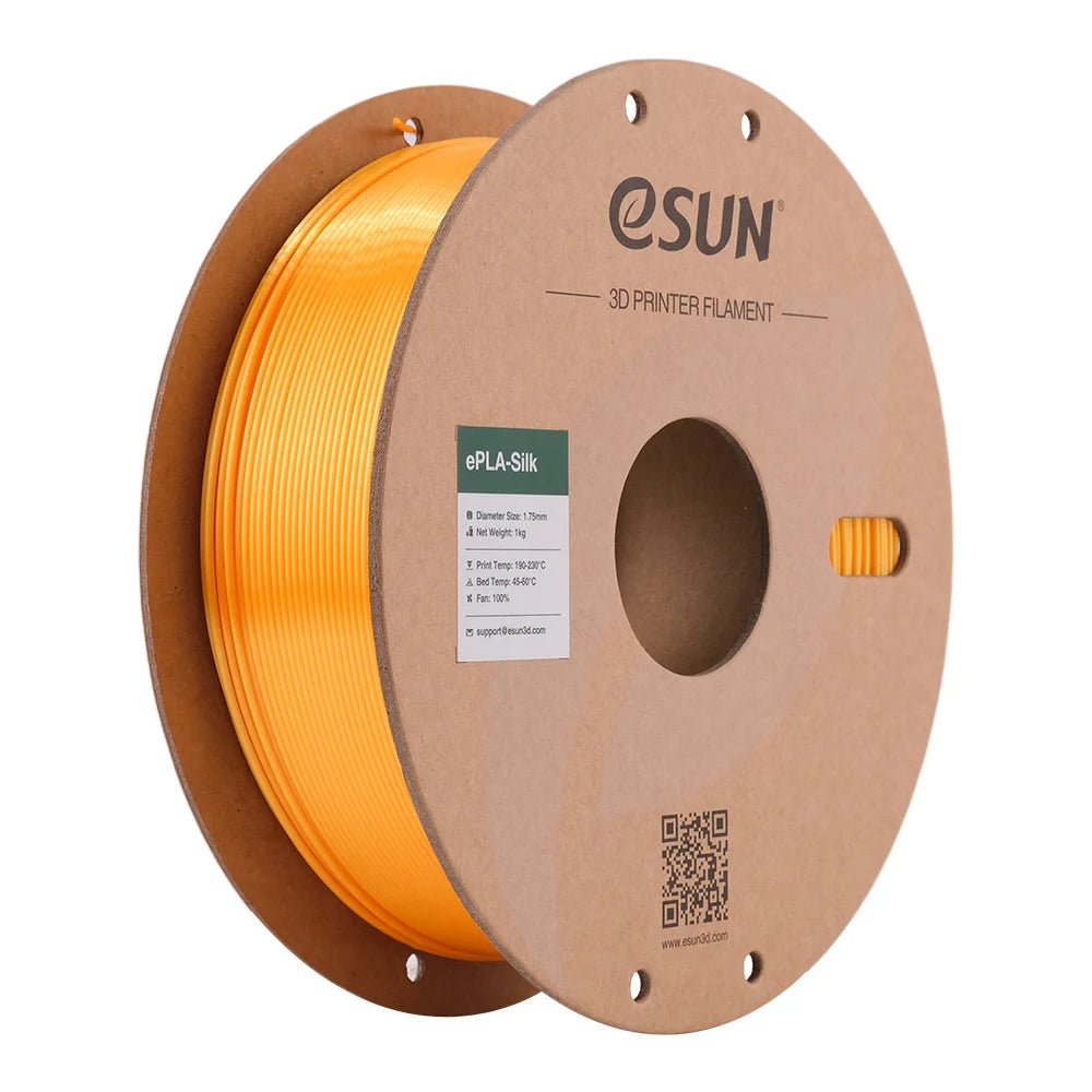 ESUN Silk PLA Filament 1.75mm Rainbow Multicolor Silk PLA 3D Printer Filament 1KG 2.2LBS Spool 3D Printing Material for 3D Print