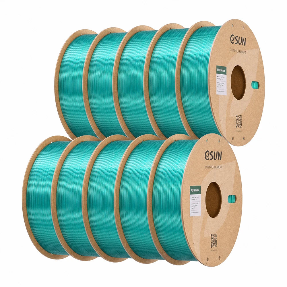 eSUN PETG-Basic 3D Filament 1.75MM 10KG 3D Printer Filaments For Bambu Lab 10PCS High Toughness PETG-Basic 3D DIY Material