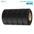 SUNLU PLA PLUS 5KG 3D Printer Filament Refill PLA+ 1.75mm 1KG,Reusable Spools Compatible With Bambu Lab A1 Printer