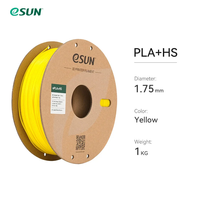 ESUN High Speed PLA+ 3D Printer Filament 1.75MM 1KG Fast Printing PLA+ 3D Filaments High Speed Printing PLA Plus For Bambu Lab