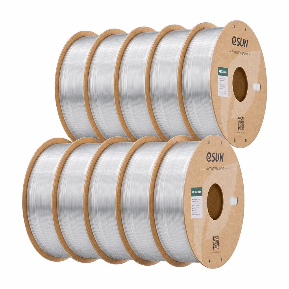 eSUN PETG-Basic 3D Filament 1.75MM 10KG 3D Printer Filaments For Bambu Lab 10PCS High Toughness PETG-Basic 3D DIY Material
