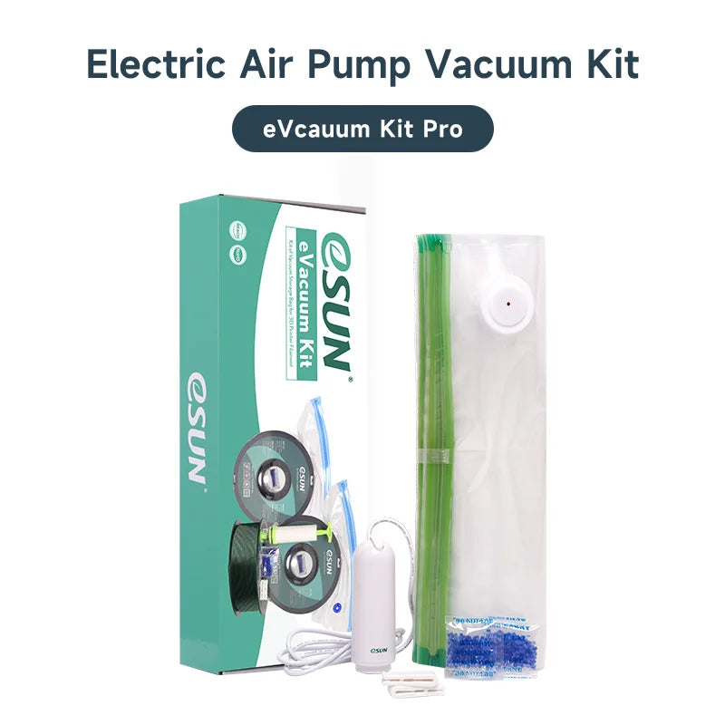 eSUN Storage Bag Kit 3D Printing Silk PLA PETG TPU Filament Sealed Vacuum Keep Dry Avoid Moisture for 3D Printer Spools