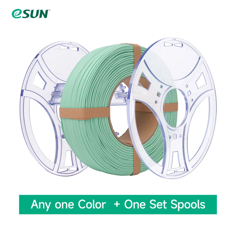 ESUN PLA Matte 3D Printer Filament 1.75mm Dimensional +/- 0.03mm 1KG (2.2 LBS) Spool 3D Printing Material For 3D Printers