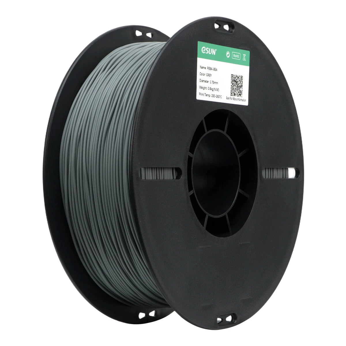 ESUN 3D Filament PEBA-85A 3D Printing Filament 0.8KG 1.75MM High Resilience PEBA-85A For Bambu Lab Cold Resistance PEBA Filament