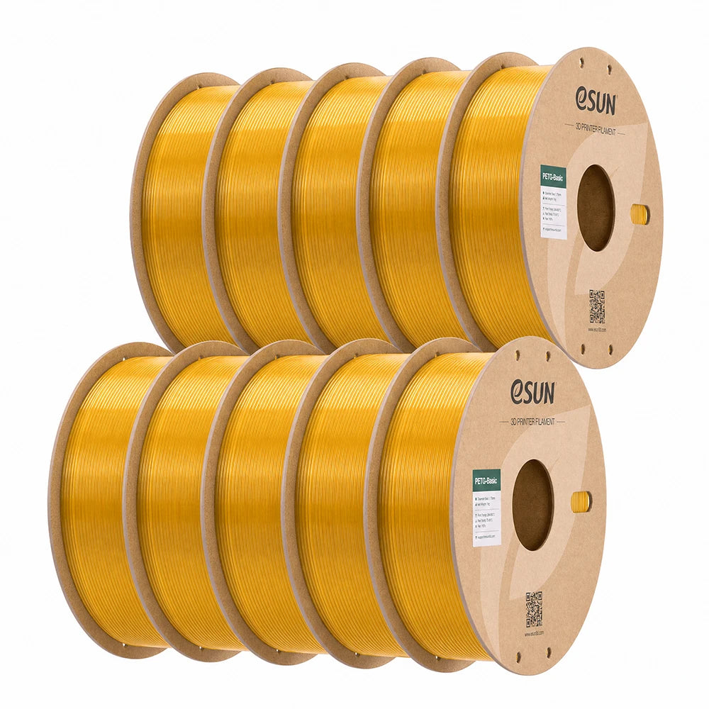 eSUN PETG-Basic 3D Filament 1.75MM 10KG 3D Printer Filaments For Bambu Lab 10PCS High Toughness PETG-Basic 3D DIY Material