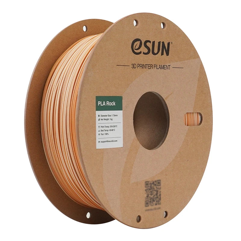 ESUN PLA 3D Printer Filament PLA Rock 3D Filament 1KG Rock Circle Frosted Filament for Bambu Lab Dual Color Rock 3D Filament