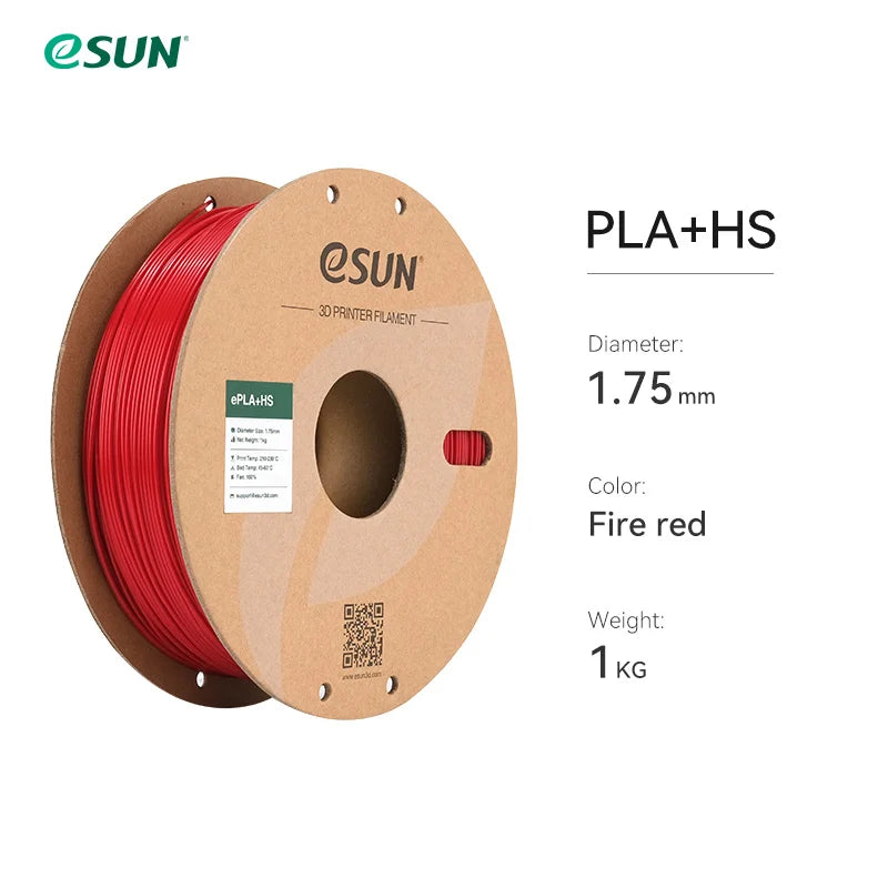 ESUN High Speed PLA+ 3D Printer Filament 1.75MM 1KG Fast Printing PLA+ 3D Filaments High Speed Printing PLA Plus For Bambu Lab