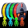 SUNLU Filament Silk PLA+/PETG/Rainbow Silk/Wood/PLA Mix Color 250g/roll 1.75mm Bundle Neatly Wound Individually Vacuum Packed