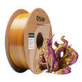 eSUN Magic Silk Dual & Tri-Color PLA Filament 1.75mm (1KG) - Dichromatic Co-Extrusion Silk Shine