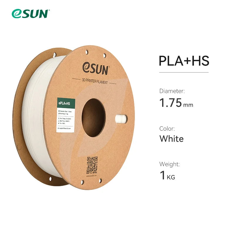 ESUN High Speed PLA+ 3D Printer Filament 1.75MM 1KG Fast Printing PLA+ 3D Filaments High Speed Printing PLA Plus For Bambu Lab