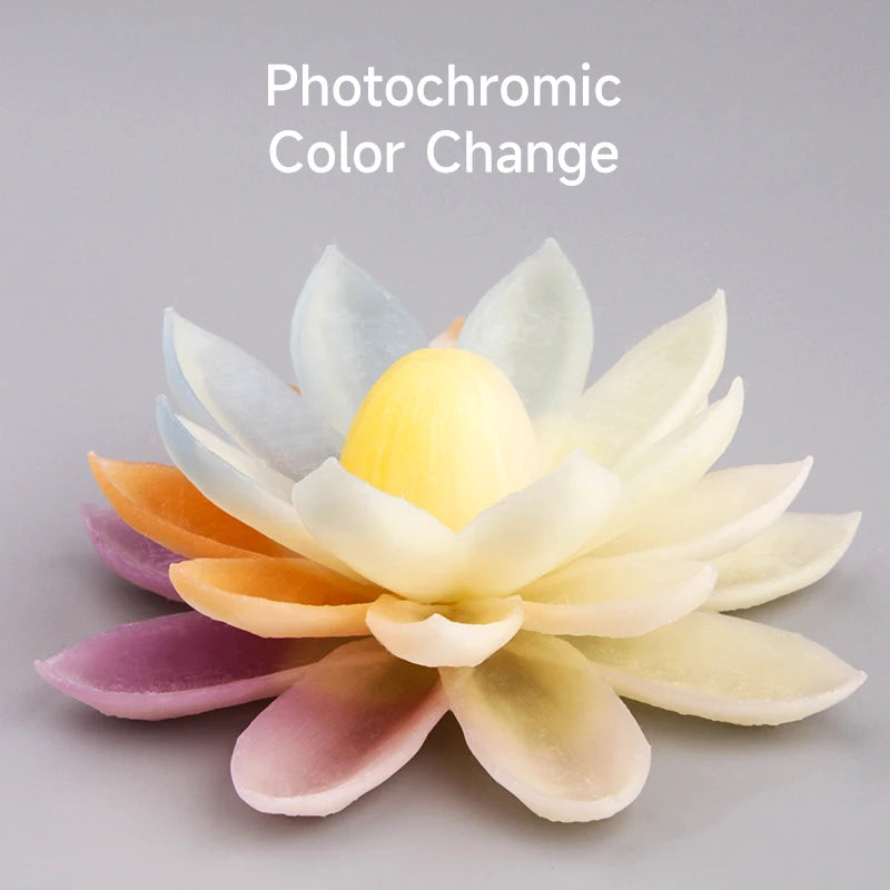 ESUN Photochromic PLA 3D Filament 1.75mm 1KG UV Color Change 3D Printer Filament for Bambu Lab Fast Printing UV Photochromic PLA