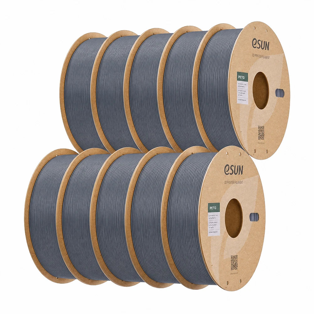 eSUN PETG 3D Filaments 10KG 1.75MM PETG 3D Printer Filaments For Bambu Lab Bundle 10PCS Toughness WaterProof PETG 3D Filaments