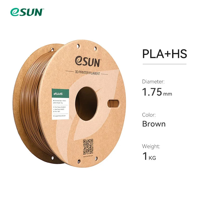 ESUN High Speed PLA+ 3D Printer Filament 1.75MM 1KG Fast Printing PLA+ 3D Filaments High Speed Printing PLA Plus For Bambu Lab
