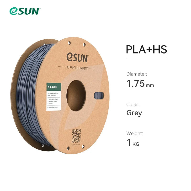 ESUN High Speed PLA+ 3D Printer Filament 1.75MM 1KG Fast Printing PLA+ 3D Filaments High Speed Printing PLA Plus For Bambu Lab