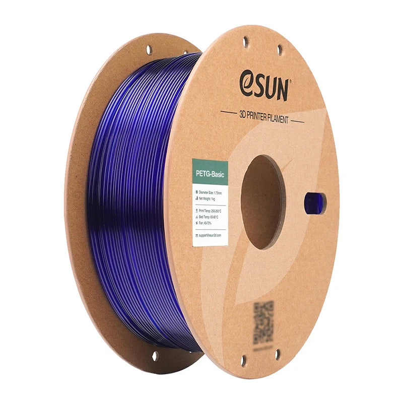 ESUN PETG 3D Printing Filaments 1.75MM 1KG PETG-Basic 3D Printer Filament High Toughness For Bambu Lab Basic PETG Filaments