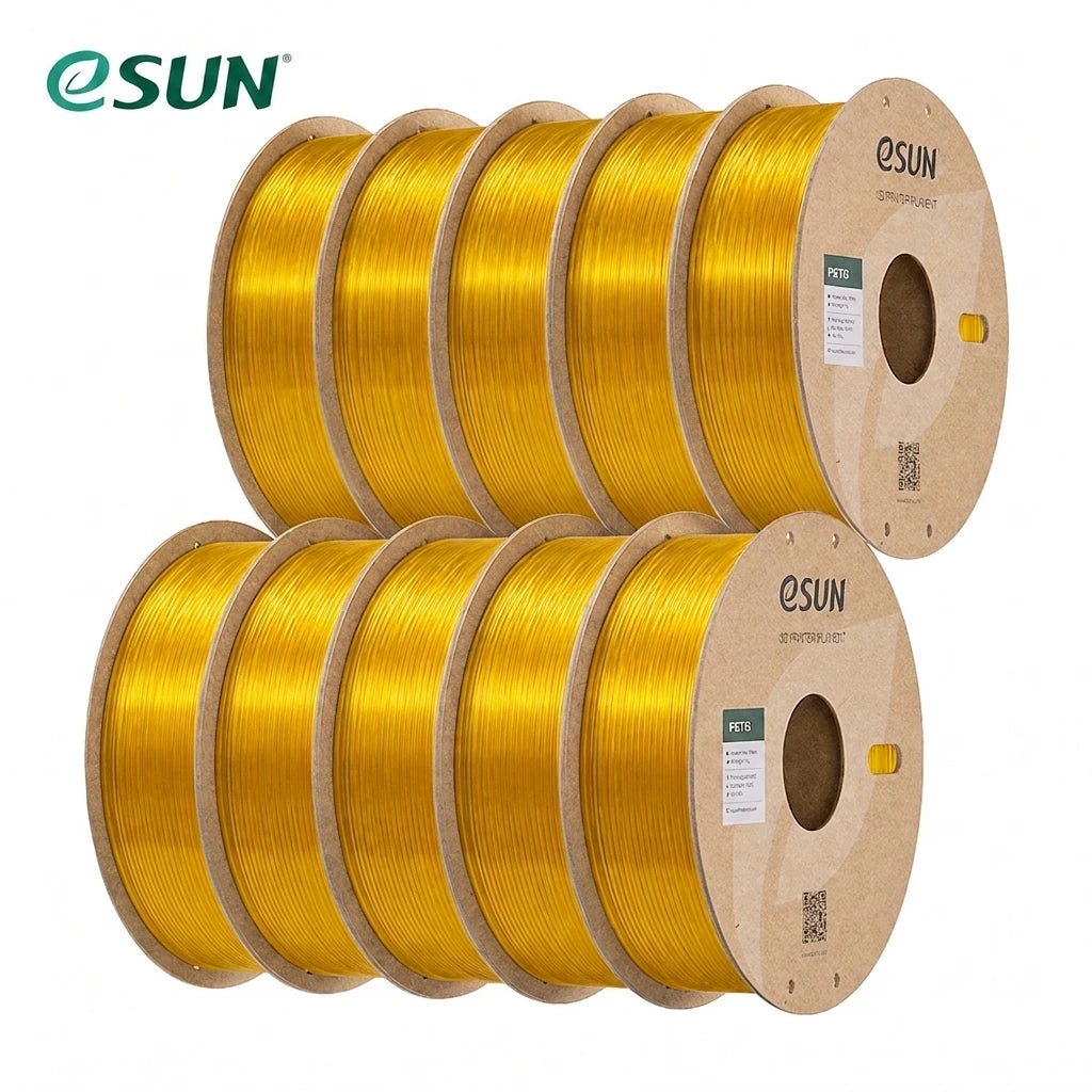 eSUN PETG 3D Filaments 10KG 1.75MM PETG 3D Printer Filaments For Bambu Lab Bundle 10PCS Toughness WaterProof PETG 3D Filaments