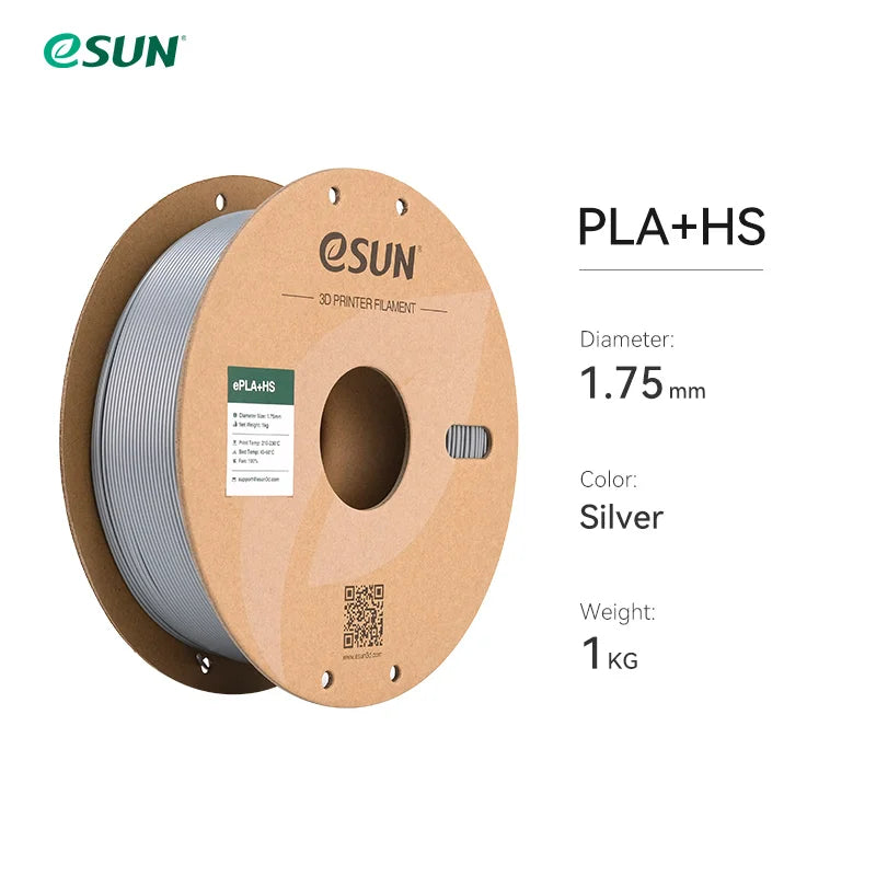 ESUN High Speed PLA+ 3D Printer Filament 1.75MM 1KG Fast Printing PLA+ 3D Filaments High Speed Printing PLA Plus For Bambu Lab