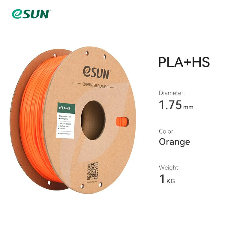 ESUN High Speed PLA+ 3D Printer Filament 1.75MM 1KG Fast Printing PLA+ 3D Filaments High Speed Printing PLA Plus For Bambu Lab